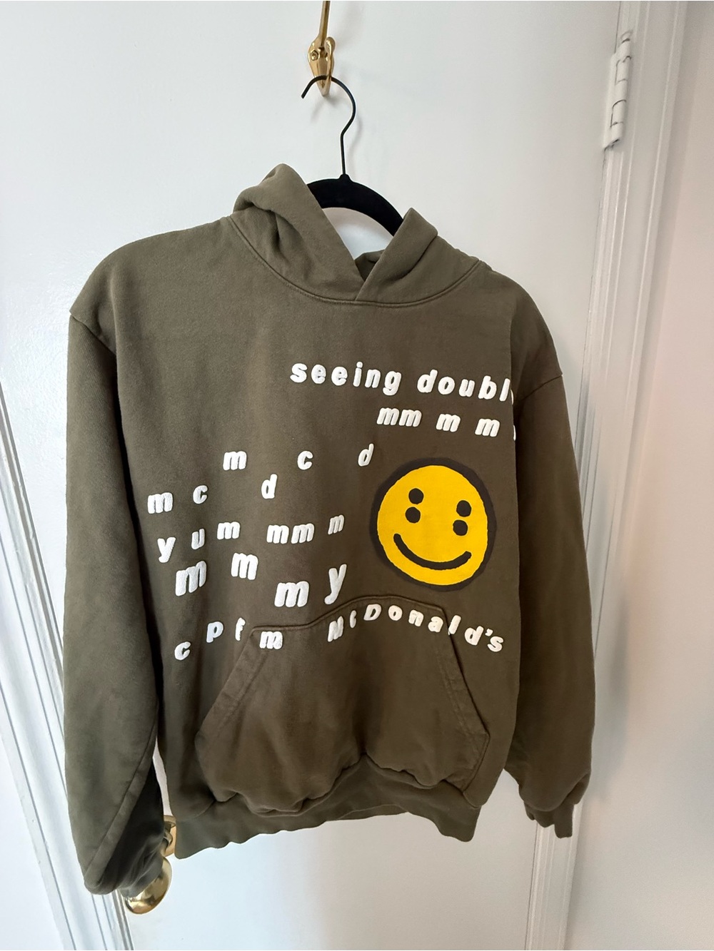 Cactus Plant Flea Market x McDonald’s Olive Green Hoodies